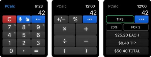 PCalc là một máy tính khoa học tiên tiến trên iPhone và iPad